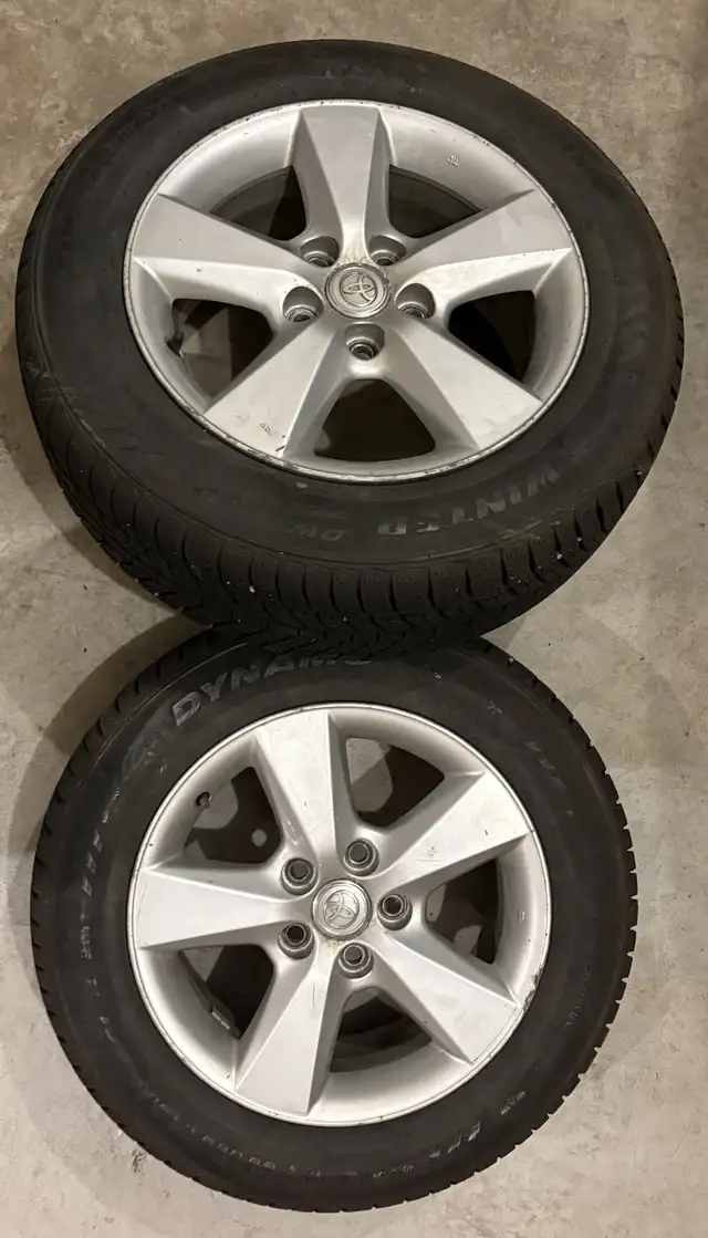 Winter tires on Toyota Rims in Tires & Rims in St. Albert - Image 2