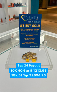 Trusted #1 Markham’s gold & diamond buyer visit AVIANI