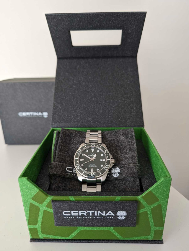 WATCH - MEN'S CERTINA SWISS AUTOMATIC DS ACTION DIVER STAINLESS  in Jewellery & Watches in Bedford