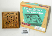 Retro Wooden Labyrinth Toy