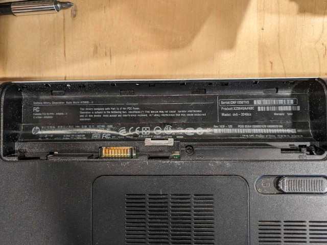 5 junk Laptops to be refurbished --HP, TOSHIBA in Laptops in City of Toronto - Image 4