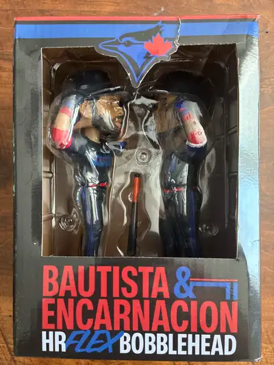 Toronto Blue Jays Bautista & Encarnacion HR Flex Bobblehead, View more