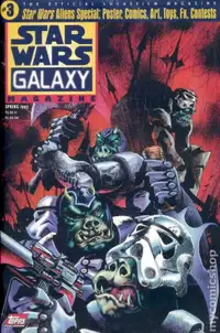 Star Wars Galaxy magazines by Topps