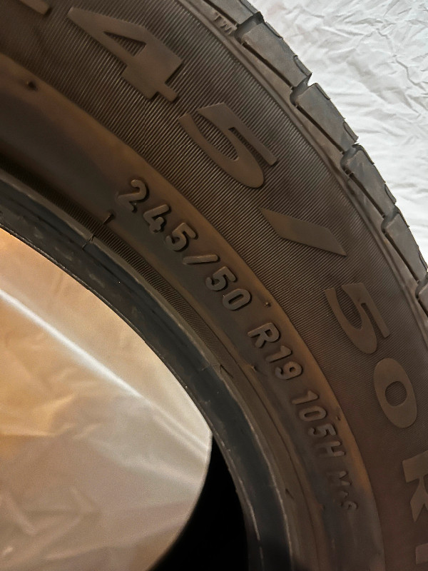 245/50/19 pirelli all season tires in Tires & Rims in Edmonton - Image 3
