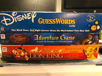 3 Disney Adventure Board Games