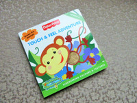 FISHER-PRICE.. ANIMALS of the RAINFOREST…Touch & Feel Adventure