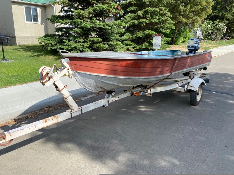 14ft. Aluminum Boat Fishing, Camping & Outdoors La Ronge Kijiji