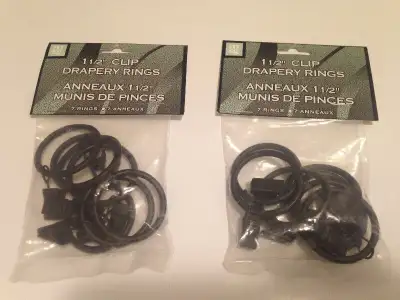 NEW CURTAIN TESSEL TIEBACKS & CURTAIN RINGS WITH CLIP, View more