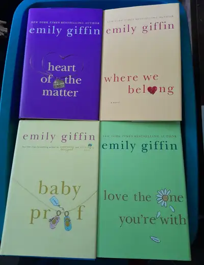 Emily Griffin Novel Books, View more