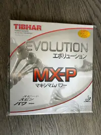 MX-P Evolution table tennis rubber 