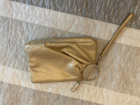 Gold Aldo Clutch Bag