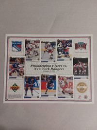 LIMITED EDITION  SERIES UPPER DECKNHL-LNHHOCKEY GAME POSTER