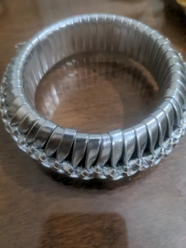 3 Leather bangles 1 silver 2 gold in Jewellery & Watches in City of Toronto - Image 4
