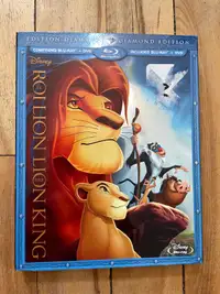 Le Roi Lion / The Lion King Bluray + DVD disney