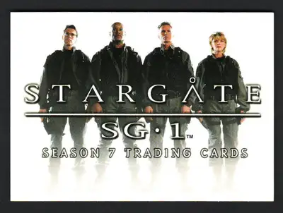 STARGATE SG1 SEASON SEVEN 72 CARD SET, View more