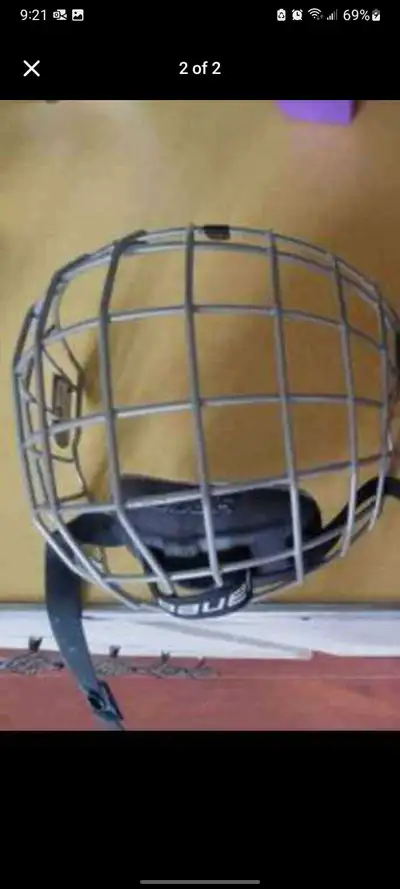 Hockey helmet cage, View more