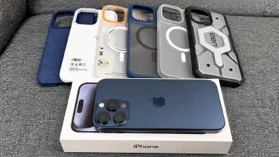iPhone 15 Pro Max 256GB – Blue Titanium – Unlocked, View more
