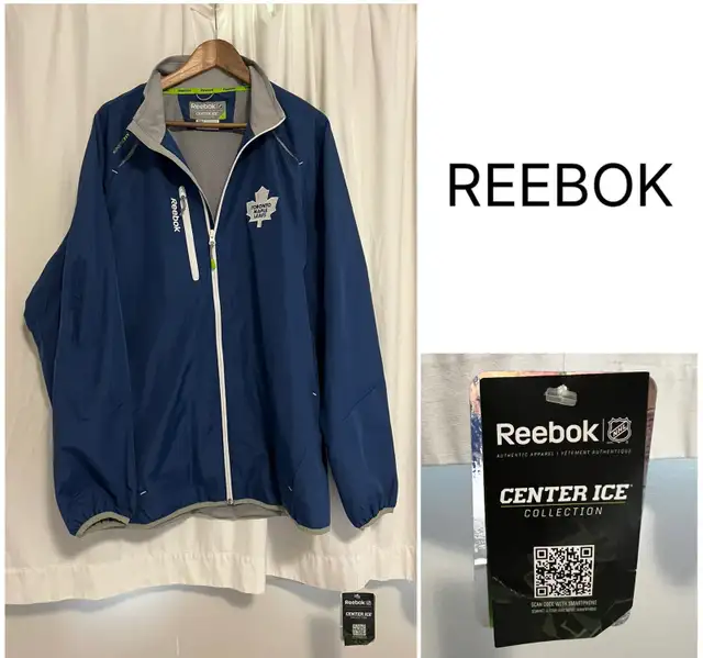 REEBOK - XL - NWT - MENS NHL TORONTO MAPLE LEAFS JACKET / COAT in Men's in Kingston - Image 2