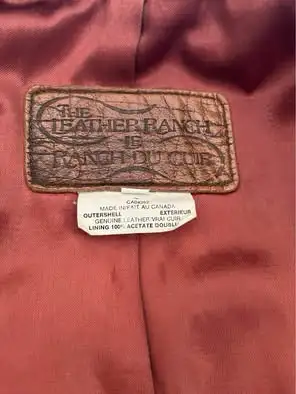 Mens Buffalo hide leather jacket. Some wear around the sleeves but in excellent condition. Originall...