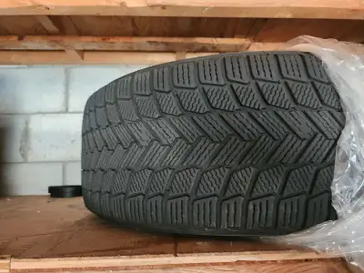 Full Set (4) - Tesla Model Y 19" Uber Turbine Wheels with Michelin X-Ice Winter Tires & OEM TPMS Sen...