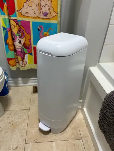 Pretty recently purchased and in perfect condition, kiddo diaper free and no longer need the diaper...