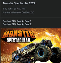 2 places Monster spectacular