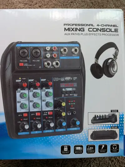 Music  and sound mixer, View more