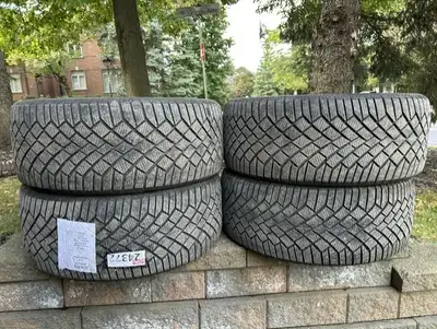Winter Tires Continental VikingContact 255-45R19 Pneus d'hiver. Very good condition: more than 9-32n...