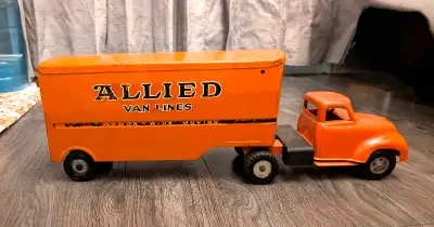 Vintage debut 60, Beau truck Tin, Allied Van lines transport,, View more