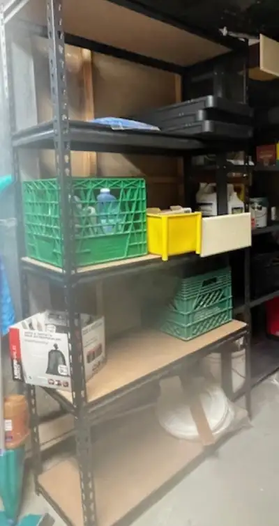 Metal shelving units, View more