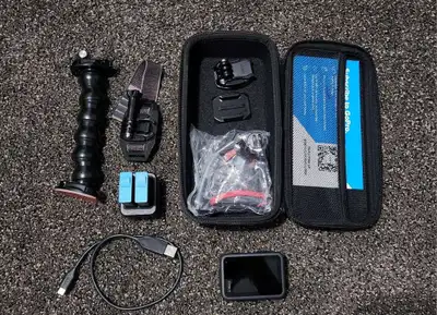 GoPro HERO9 Black + Accessories, Batteries, Charger & Case, View more