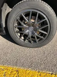 BMW X1 WINTER TIRES ON RIMS, EXCELLENT CONDITION