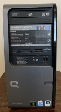 Desktop Computer Dual Core Compaq Presario SR5450F 2.40GHz
