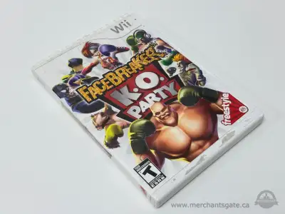 Nintendo Wii FaceBreaker KO Party Game Tested Working, View more
