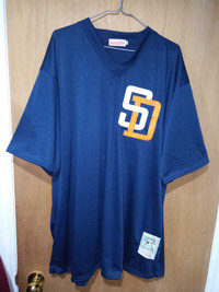 1996 Rickey Henderson San Diego Padres MLB m&n jersey 2xl new