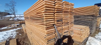 Pine & Hemlock beams cut to order