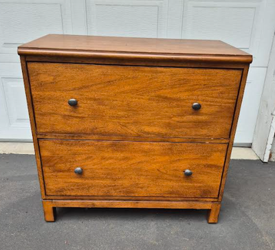Ethan Allen 2 drawer lateral file cabinet, View more
