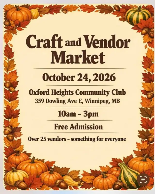 Fall craft & vendor market