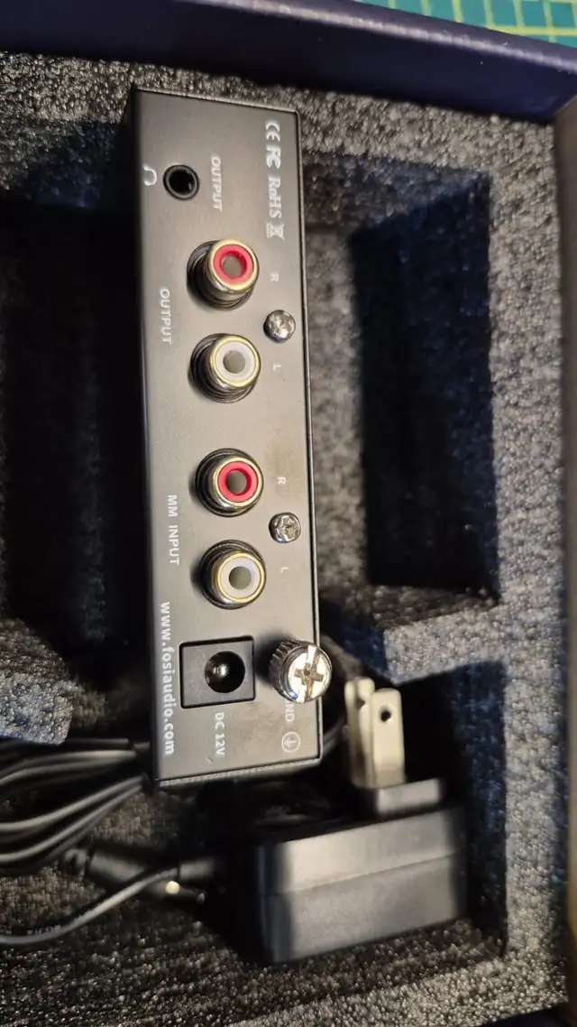 Audio Box X1 Phono Preamp for MM Turntable Mini Stereo Audio Hi- in Stereo Systems & Home Theatre in Markham / York Region - Image 4