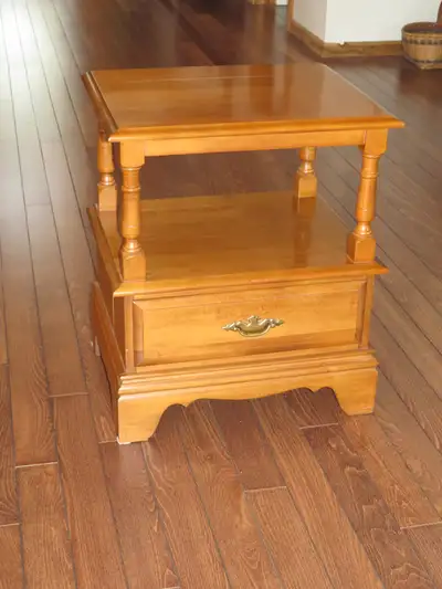 Vilas Side Table - Solid Maple, View more