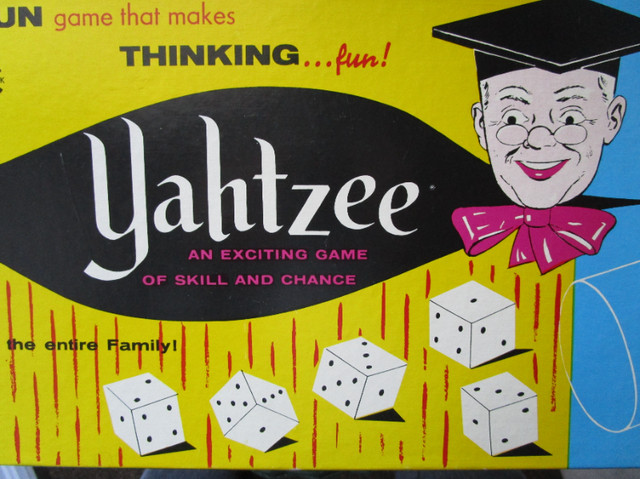 Vintage 1956 Yahtzee Game NEVER OPENED! in Toys & Games in Markham / York Region