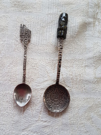 Vintage Collectible Mexican Spoons