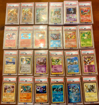 PSA Graded Pokemon/Yu-Gi-Oh 