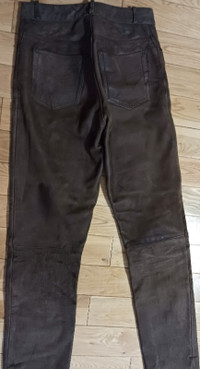 Women's Leather Riding Pants - For Sale