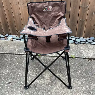 Great folding baby chair for easy travel Excellent for camping