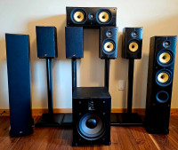 PSB 7.1  surround speaker system