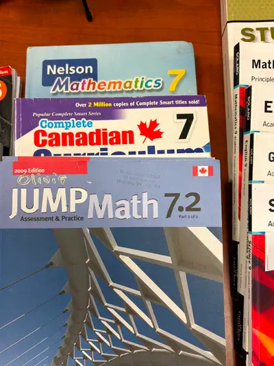 Grades 5, 6, 7, 9 Get a head-start this Summer practicing: Text & Workbooks: Some used and some unus...