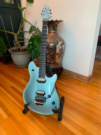 EVH Wolfgang Special in Ice Blue Metallic *discontinued*, View more