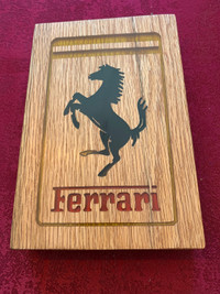 Ferrari Plaque