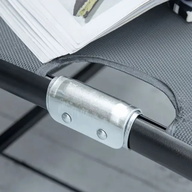 Outdoor Set of 2 Lounge Chair, Folding Reclining Garden Sun Loun in Patio & Garden Furniture in Markham / York Region - Image 9